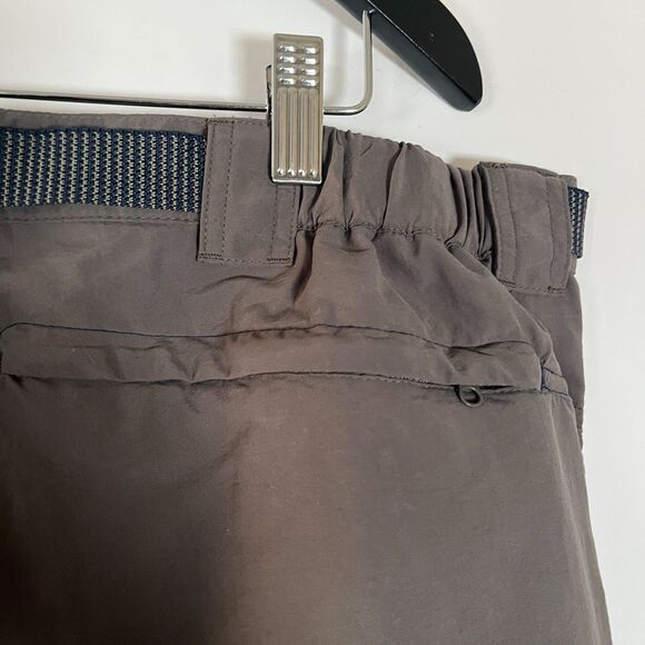 Exofficio Pants Men's XL Convertible Cargo Hiking Belted Outdoors Gray - Picture 8 of 15